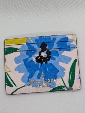 Kate Spade New York Madison Floral Slim Card Holder - NWOT